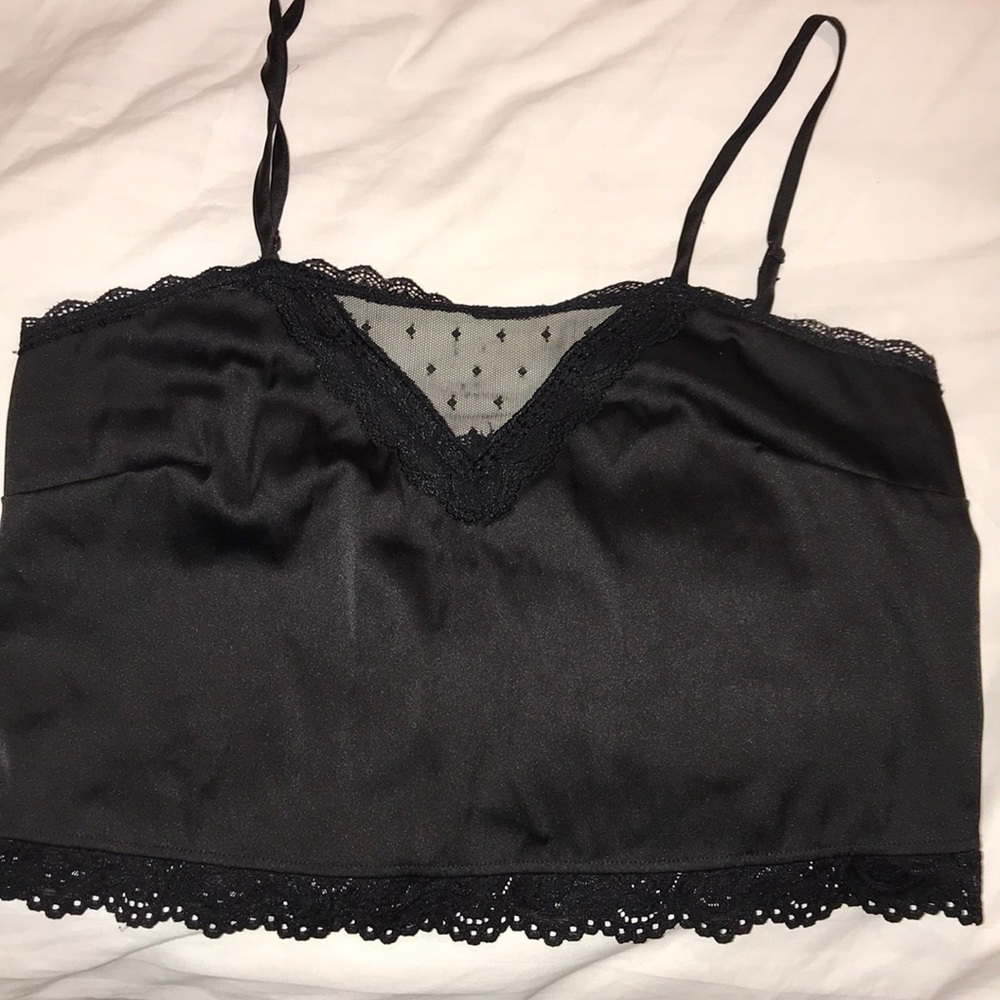 Silk Brandy Melville Mesh Tanktop